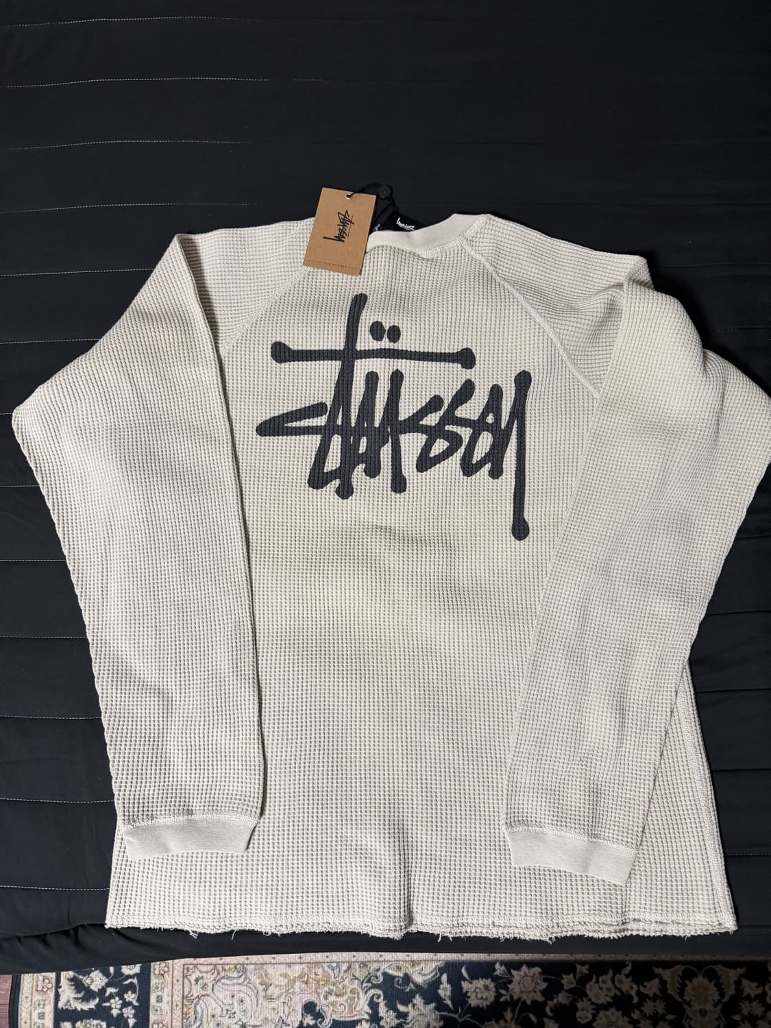 스투시 래글런 써멀 롱슬리브 크루 본 상품이미지2