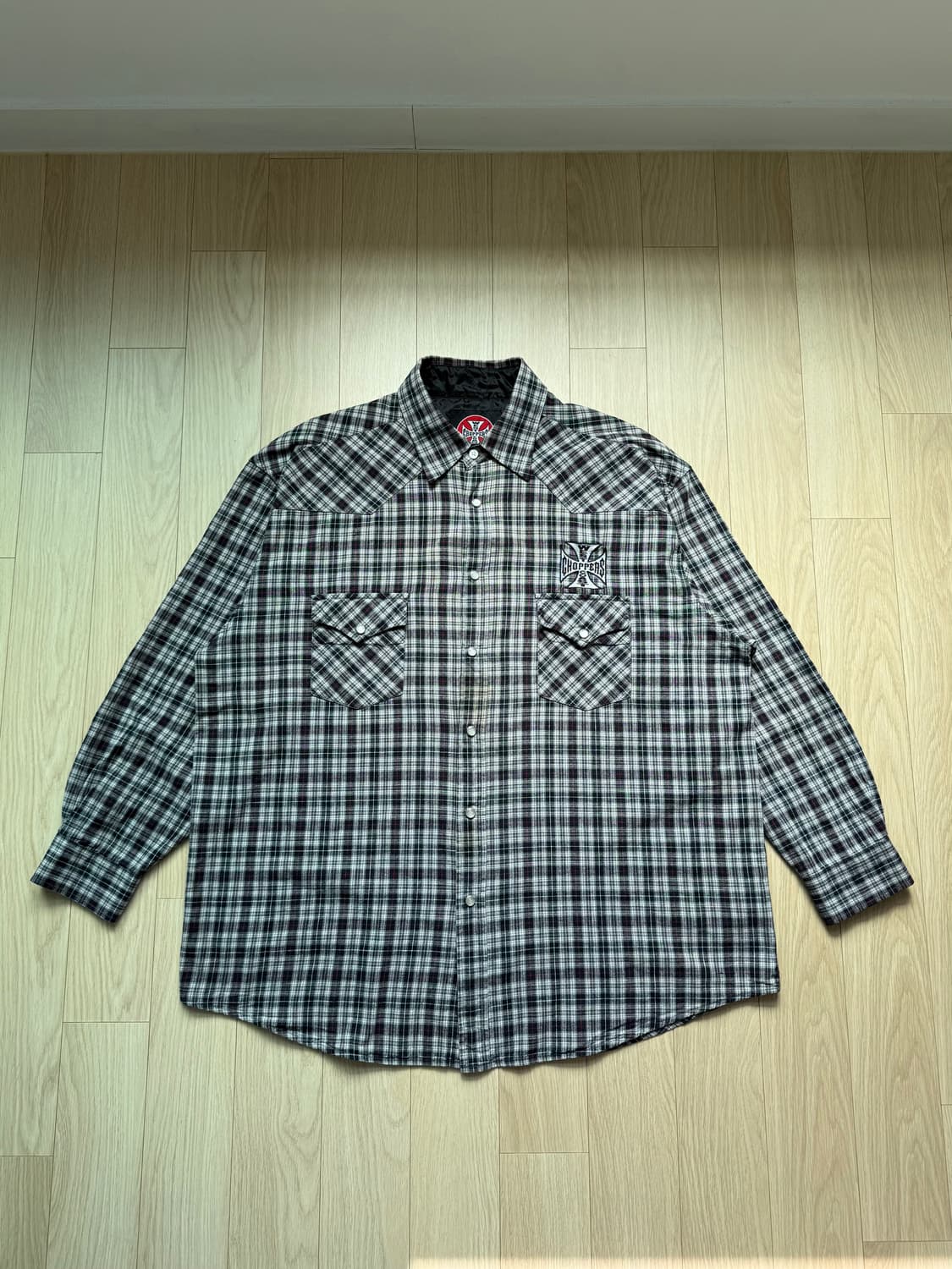 웨스트코스트차퍼 2000‘s 아이언크로스 웨스턴 셔츠 상품이미지2