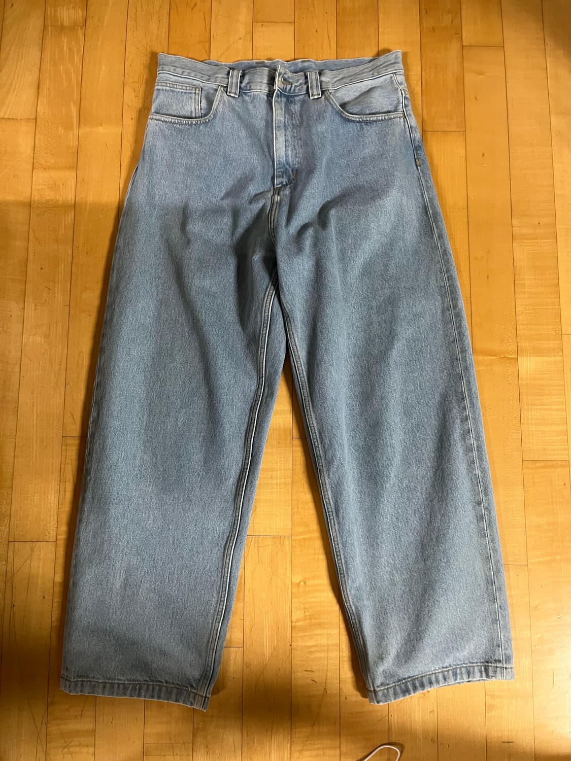 칼하트wip 브랜든 연청 데님팬츠 판매합니다  상품이미지2