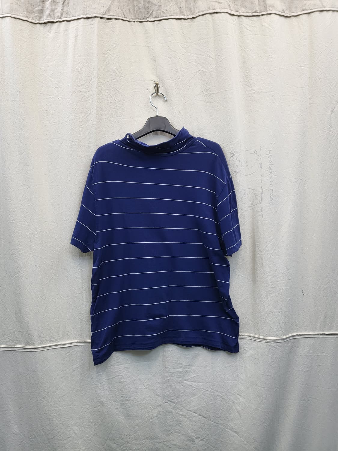 폴로 랄프로렌 골프 네이비 스트라이프 반팔 티셔츠 상품이미지2