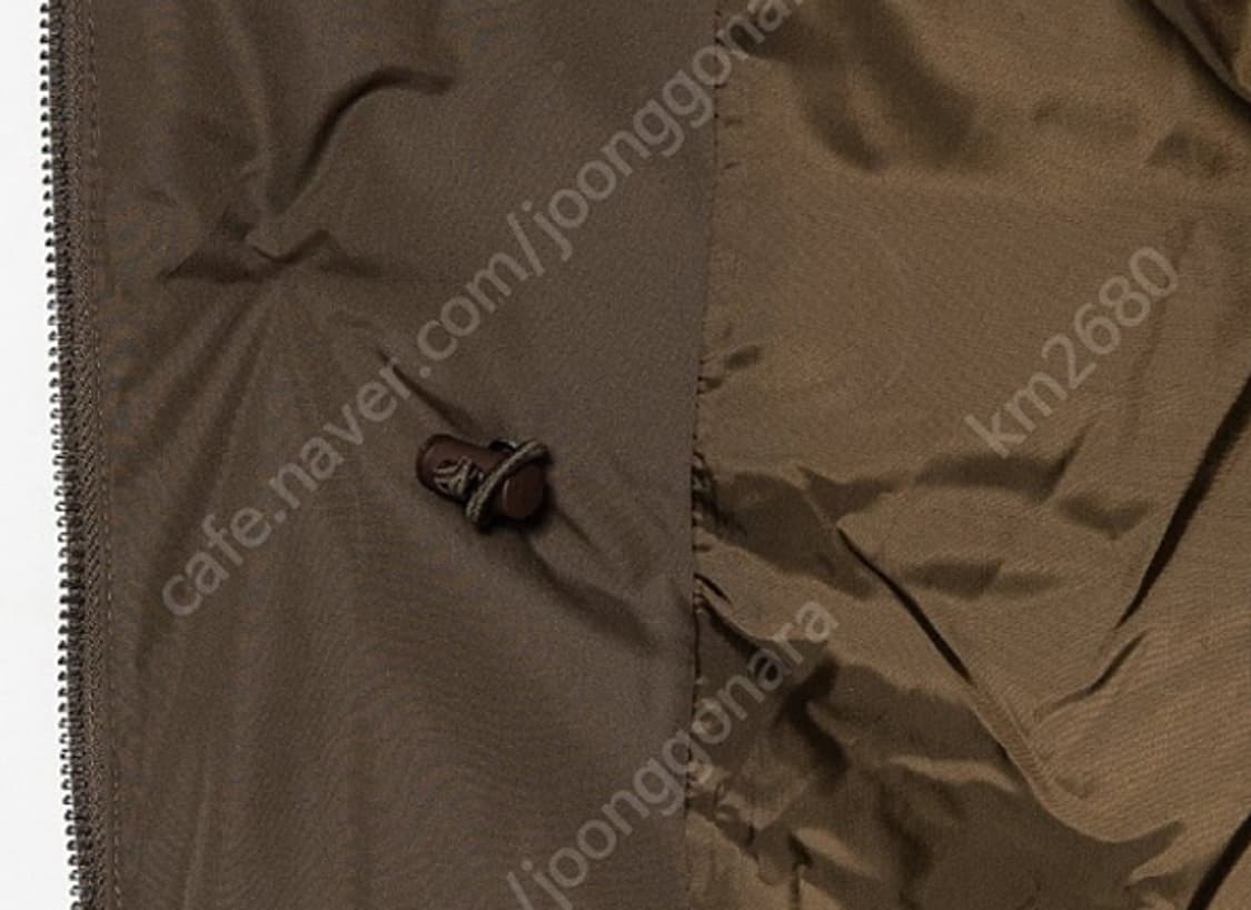 새상품) 라쿤 롱패딩 (줄포함) (실물털풍성) 블랙/브라운 상품이미지6