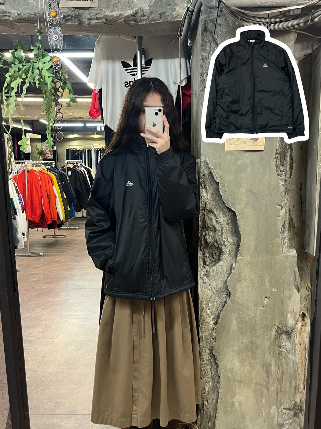 아디다스 MF 패드 바람막이 자켓 블랙 90 #csz1951 상품이미지1