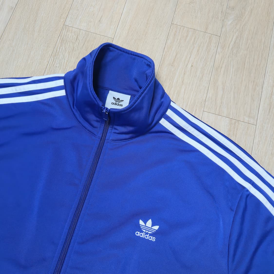 2XL)아디다스 파이어버드 블루 져지 트랙탑 상품이미지2