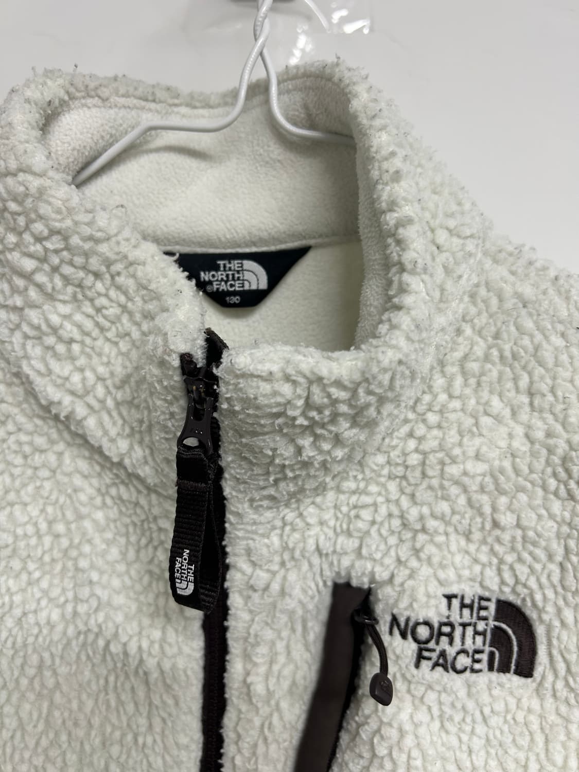 노스페이스 키즈 뽀글이 플리스 점퍼 130 상품이미지2