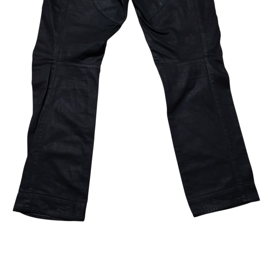 (34) G star raw 지스타로우 블랙 코팅진 펑크가죽바지 상품이미지6