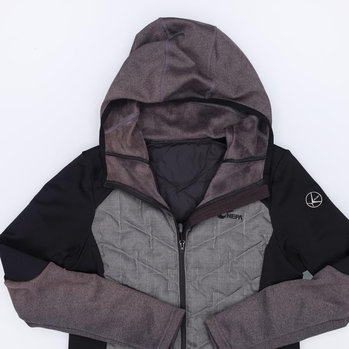 [90] 네파 여성 후드 패딩 집업 자켓 0105J 상품이미지2