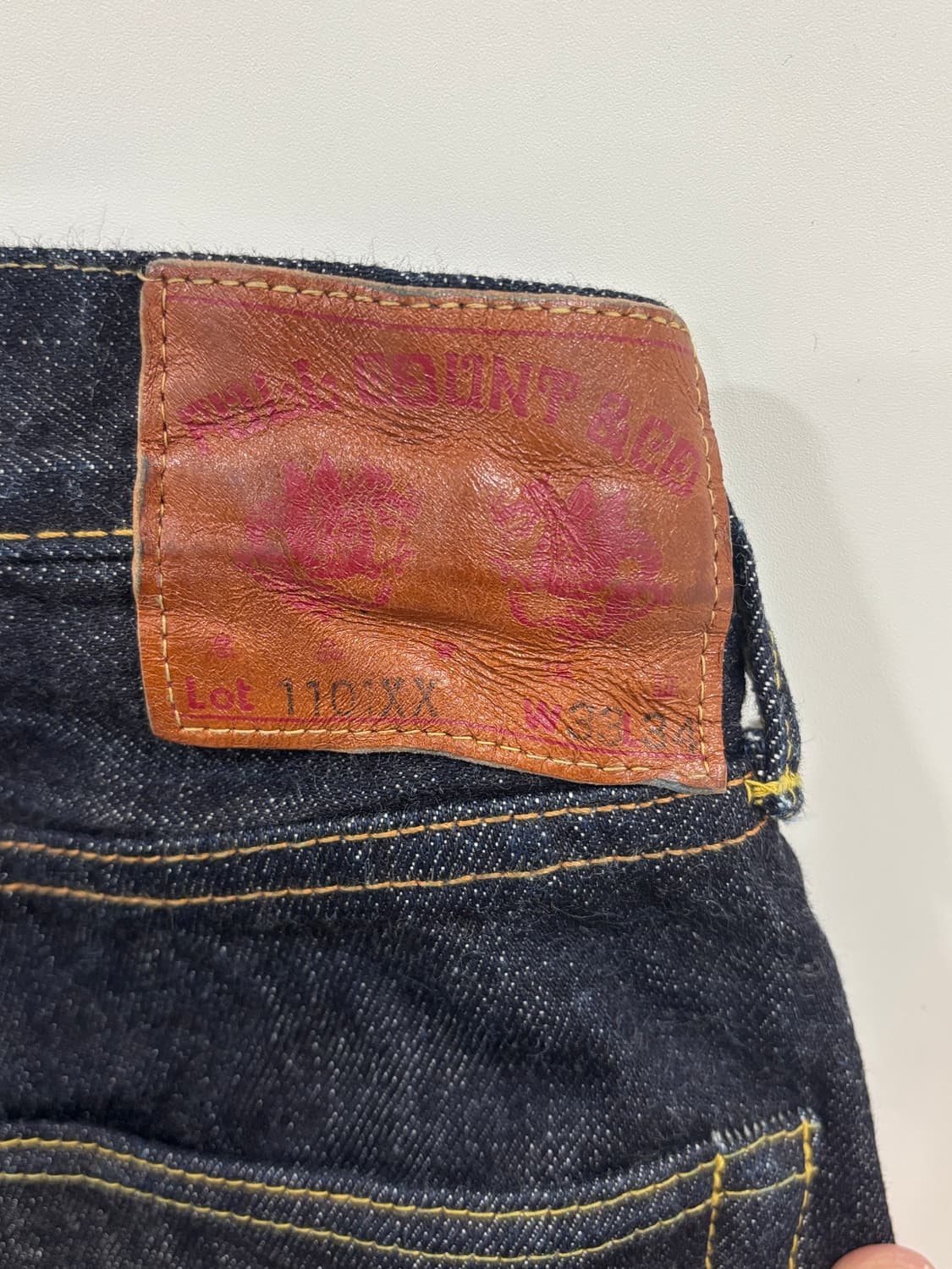 [33] 풀카운트 1101XXW 스트레이트 데님 헤비 온즈 상품이미지6