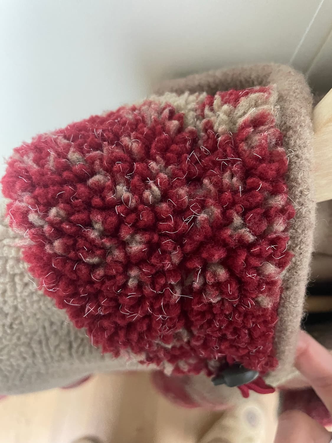 빈티지 양털 후드집업 상품이미지2