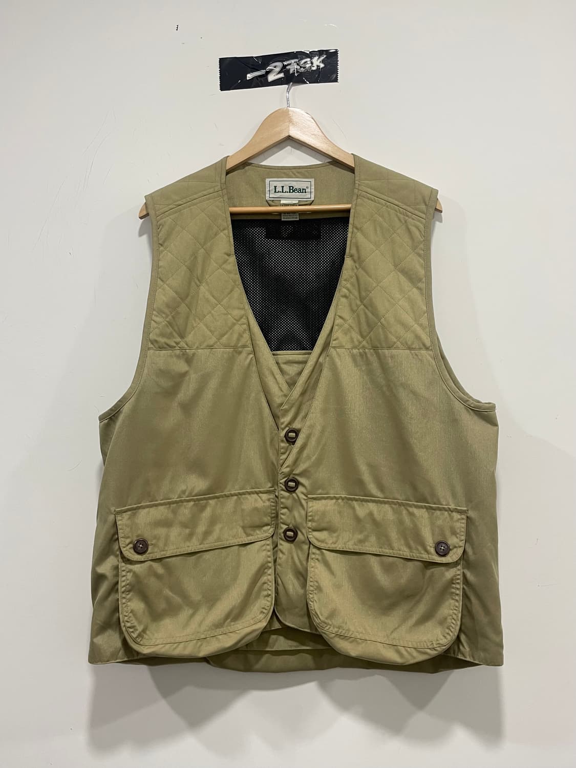 (빈티지)90‘s LL Bean 엘엘빈 헌팅 피싱 포켓 조끼 베스트  상품이미지2