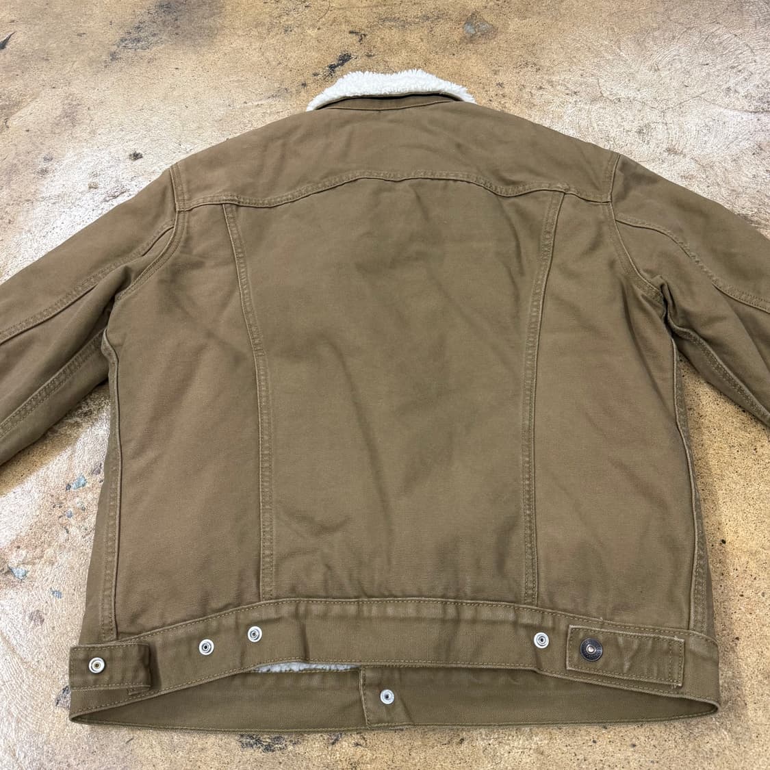  리바이스 브라운 쉐르파 트러커자켓 상품이미지4