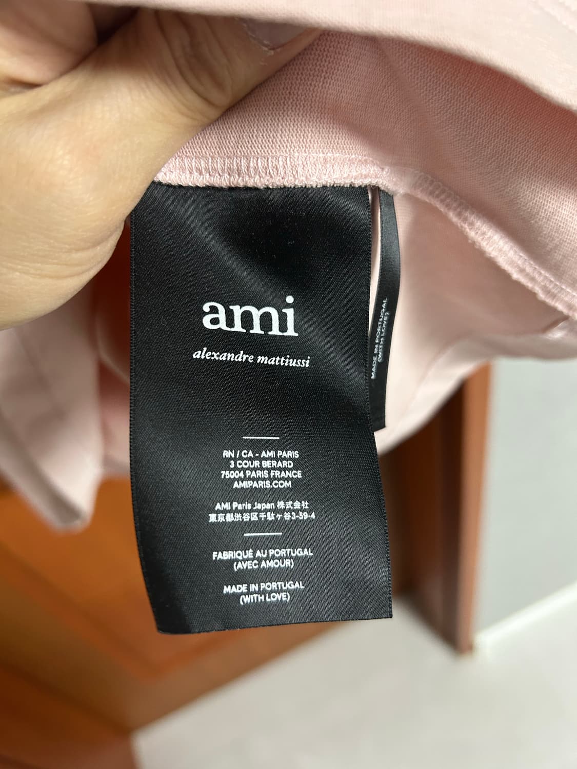 아미 빅하트 숏슬리브 상품이미지3