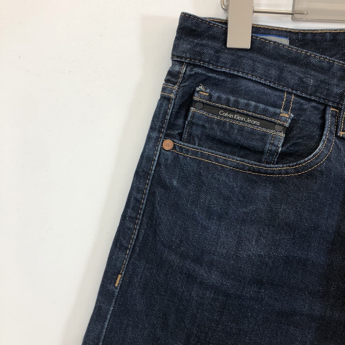ck 캘빈클라인 이탈리안 프리미엄 셀비지 데님진 32 인치  상품이미지2