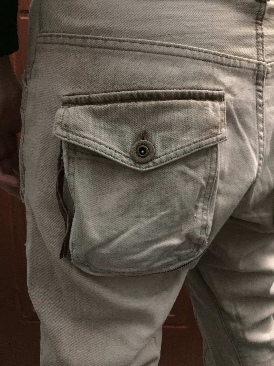 PPFM 커브드 데님 팬츠 상품이미지6