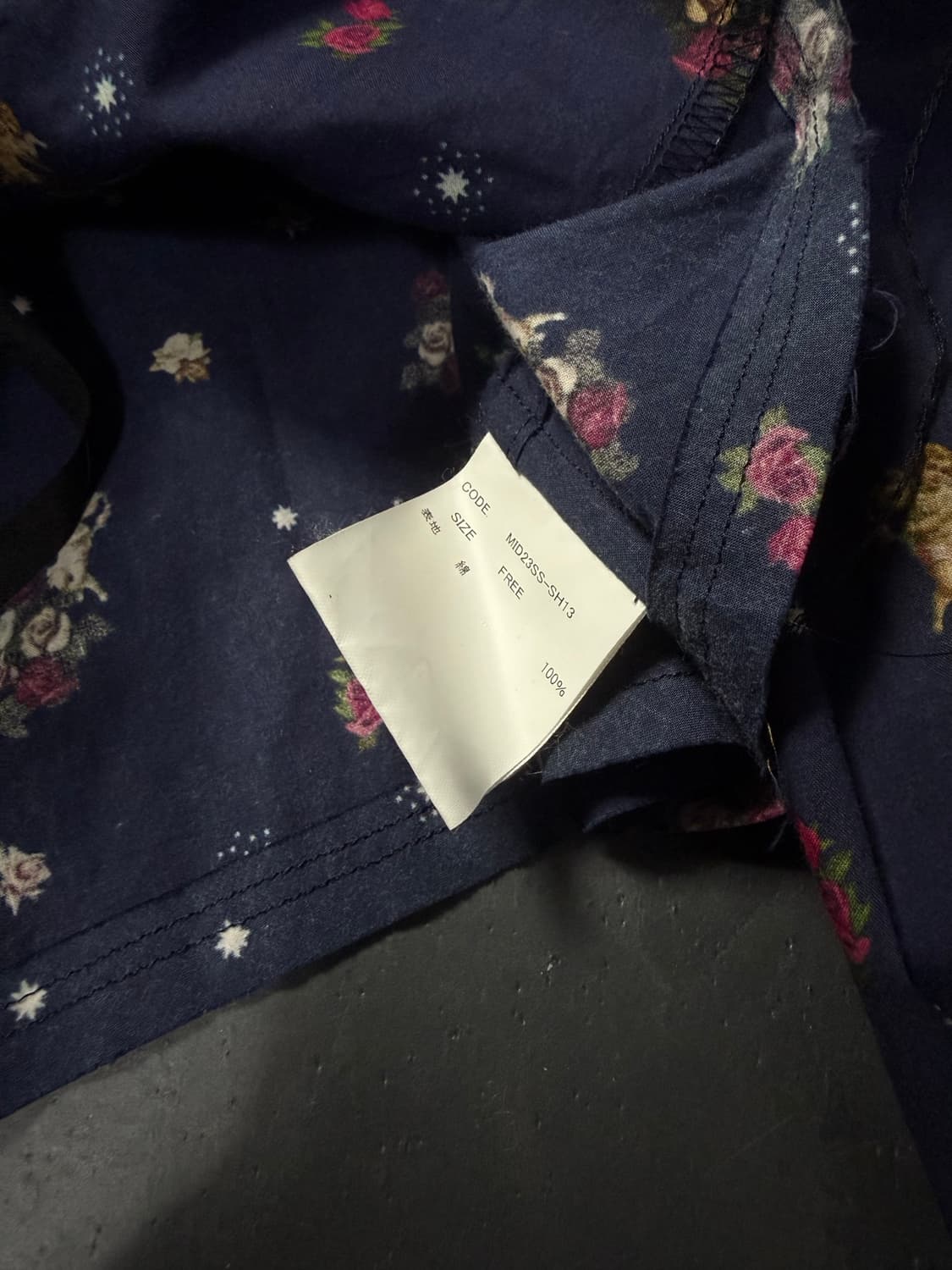 Midorikawa 23SS Flower Angel Short Shirt 상품이미지7