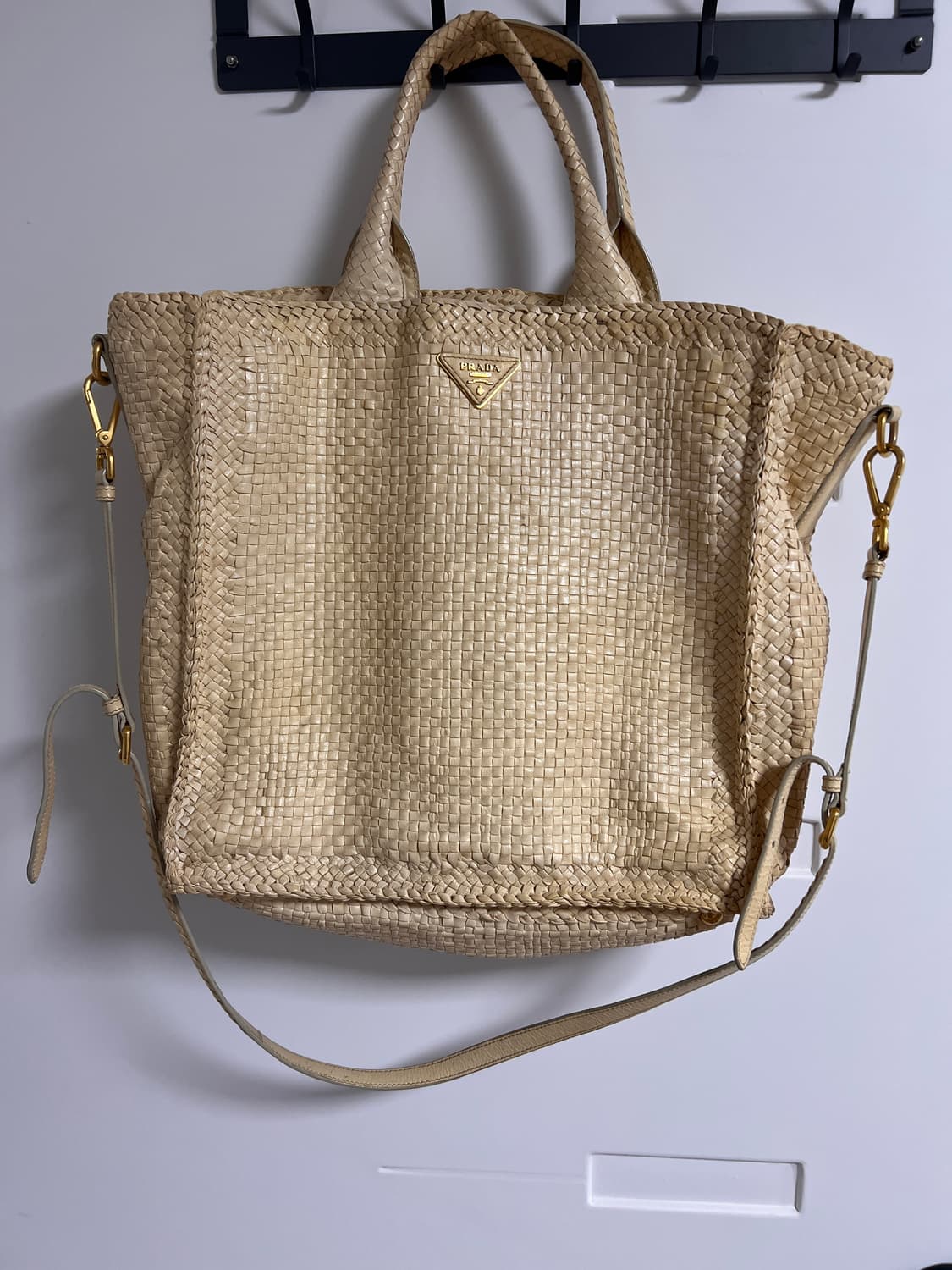 prada madras tote bag 상품이미지2