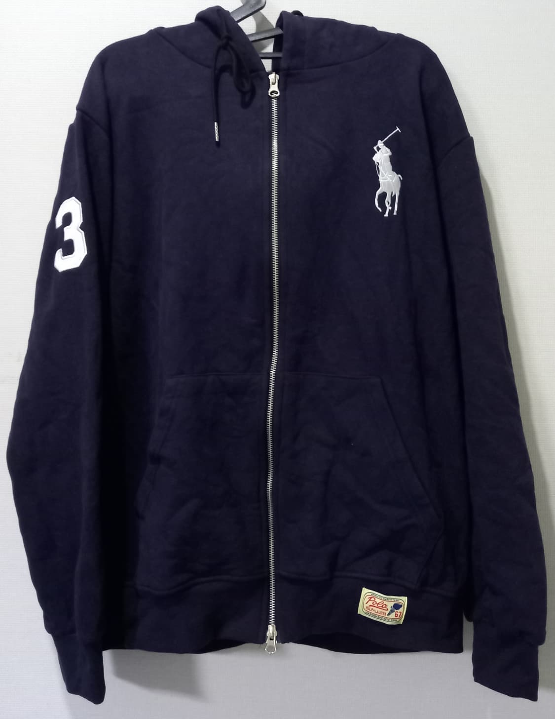 폴로 POLO 빅포니 후드집업 95/M 상품이미지1