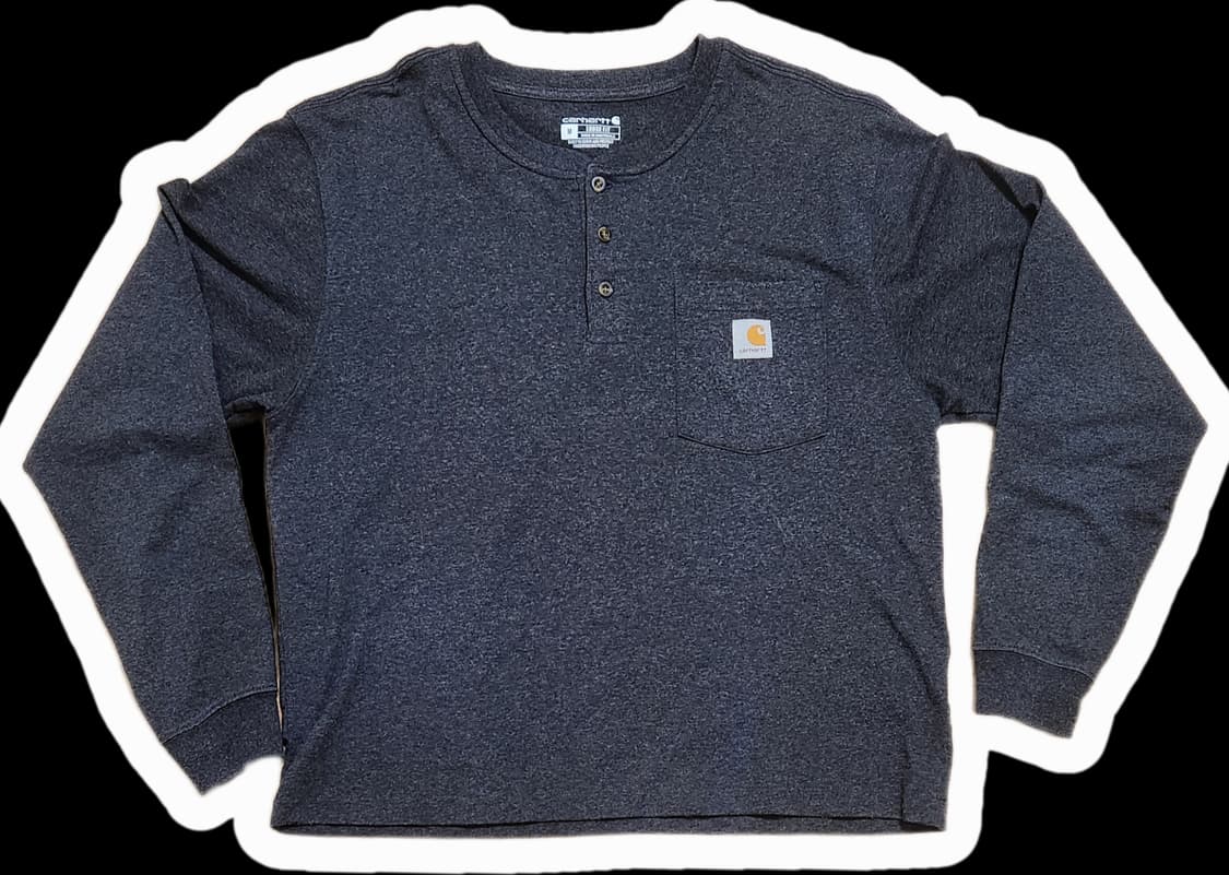 칼하트 헨리넥 긴팔 티셔츠 상품이미지1