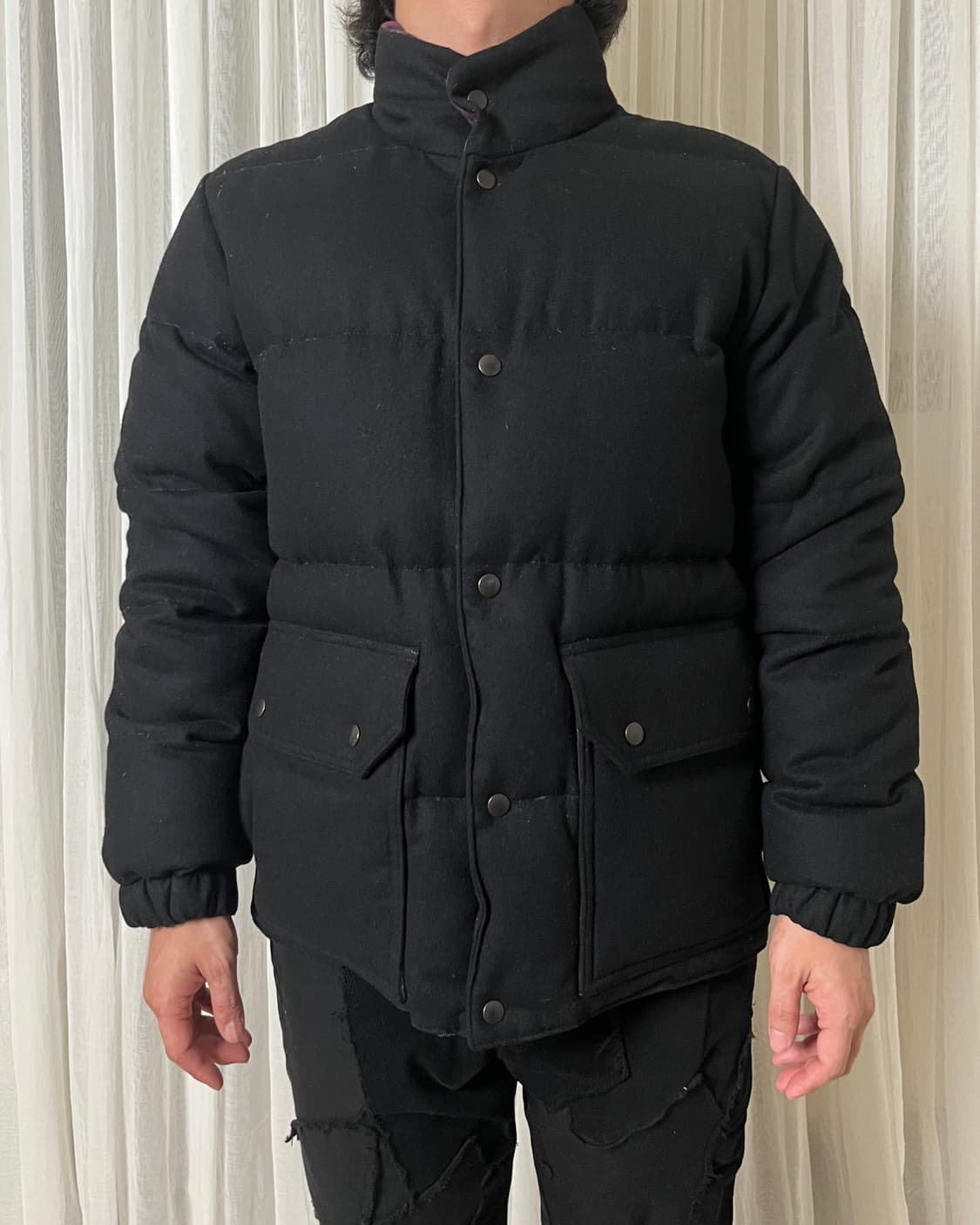 꼼데가르송 옴므 울 다운자켓 comme des garcons 패딩 상품이미지1