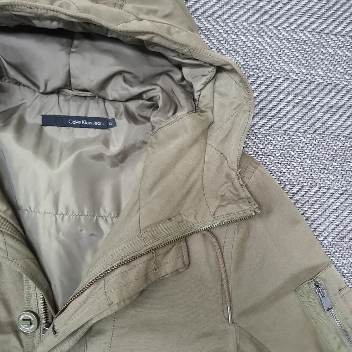 캘빈클라인 야상 면점퍼 남자105 상품이미지3