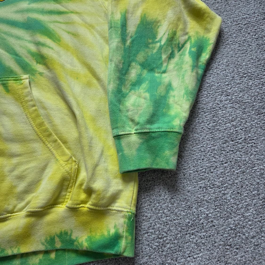 Isaacs design 타이다이 후드 티셔츠 L-XL(100-105) 상품이미지5