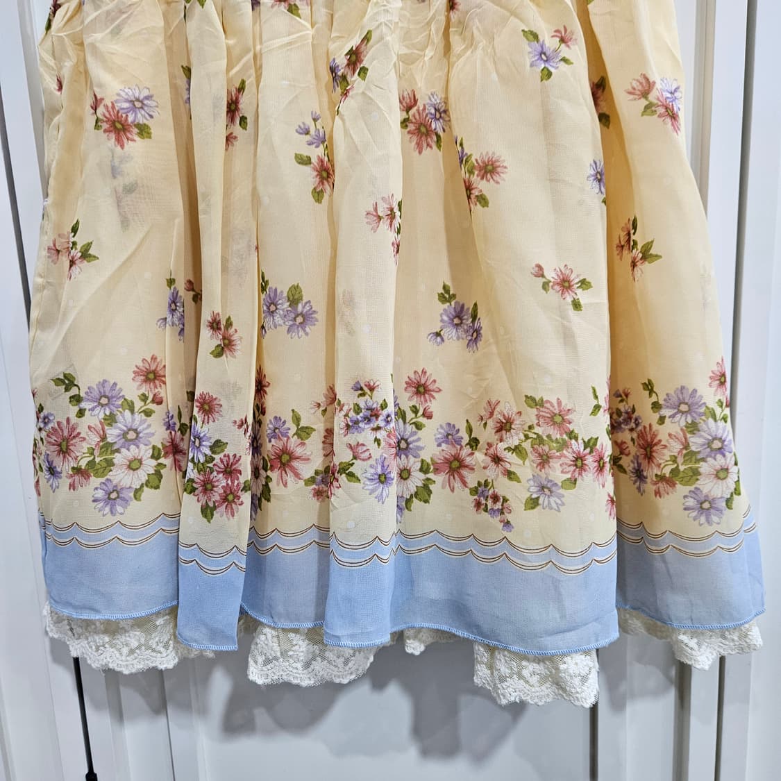 플라워 쉬폰 스커트 상품이미지4