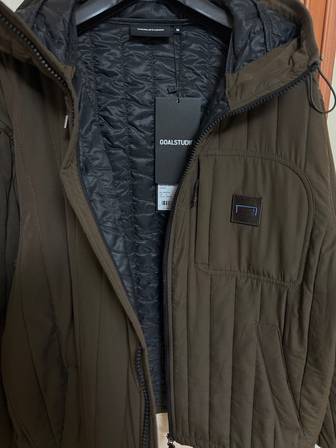 골스튜디오 패딩 VERTICAL QUILTED JACKET 상품이미지7