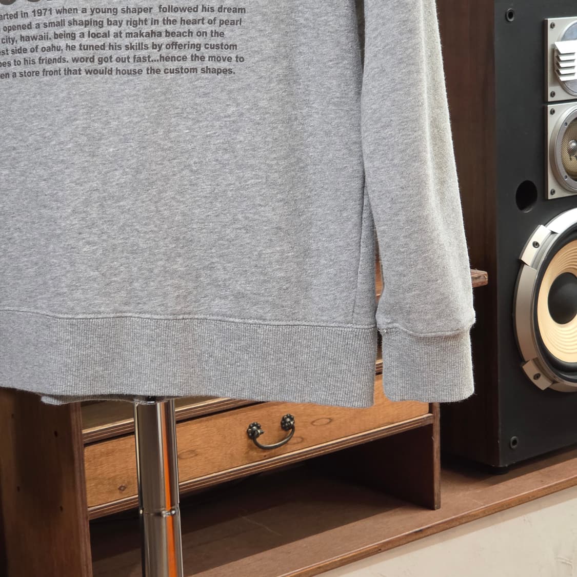 JPN 티엔씨 서프 그레이 프린팅 후드집업 상품이미지6