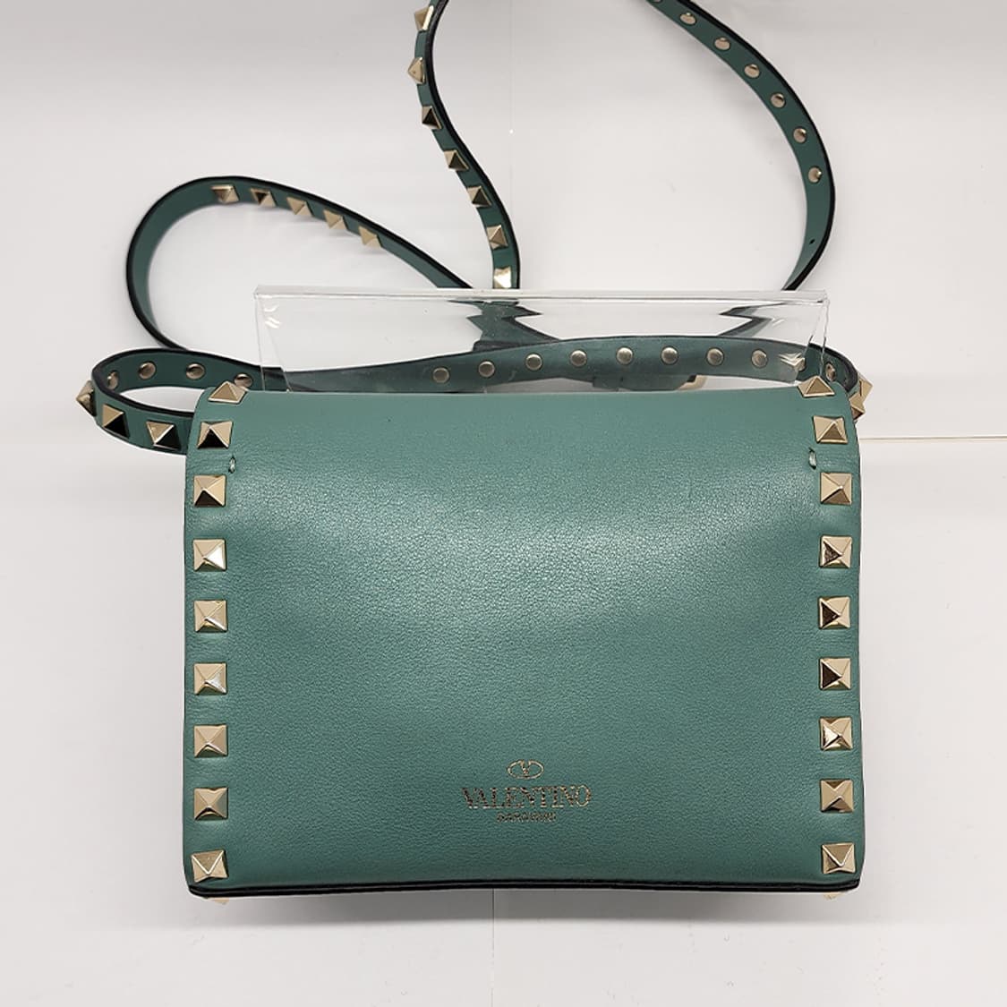 발렌티노 락스터드 미니 크로스바디백 민트 상품이미지3