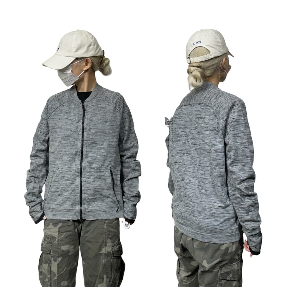 나이키 그레이 테크팩 트랙탑 져지 M 상품이미지1