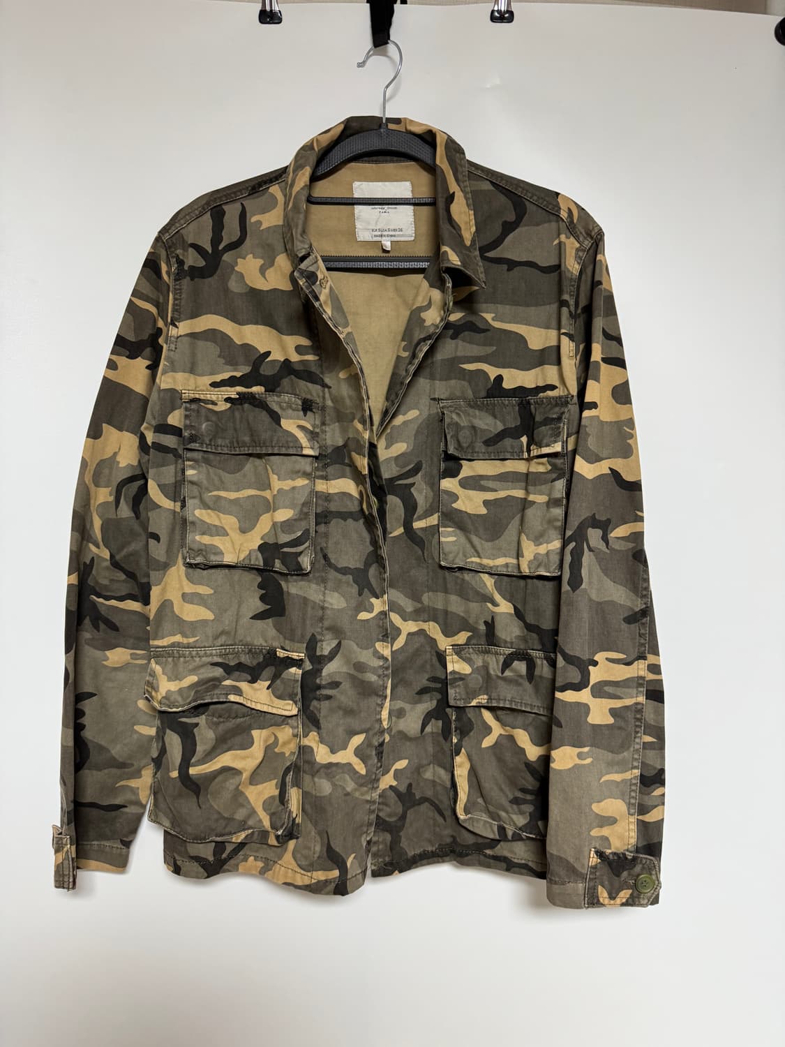 ZARA TRF 카모 밀리터리 필드 자켓 95-100 상품이미지1