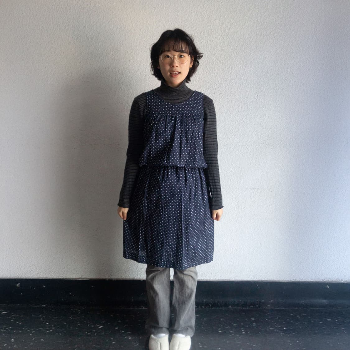 모리밤 도트 원피스 상품이미지9