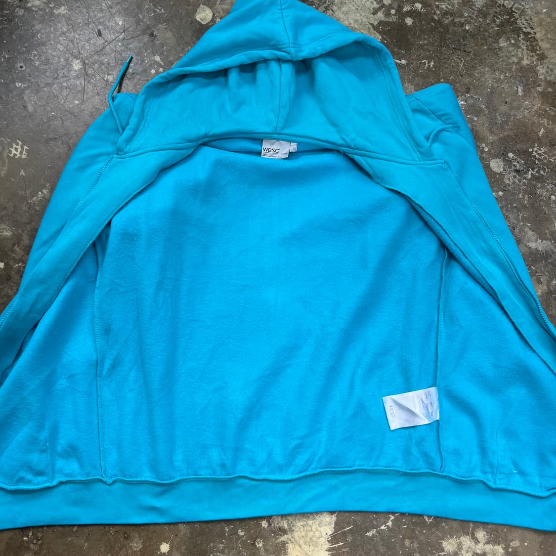 wesc 위에스씨 기모 후드집업 자켓 점퍼 상품이미지5