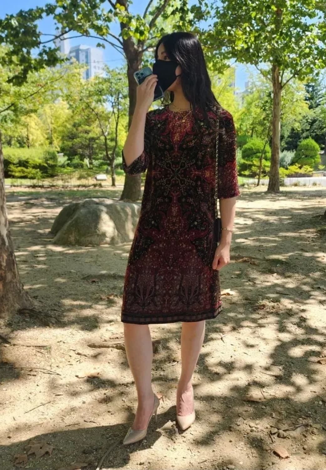 에트로 시프트 원피스 40 사이즈 새제품 (착샷O) 상품이미지2