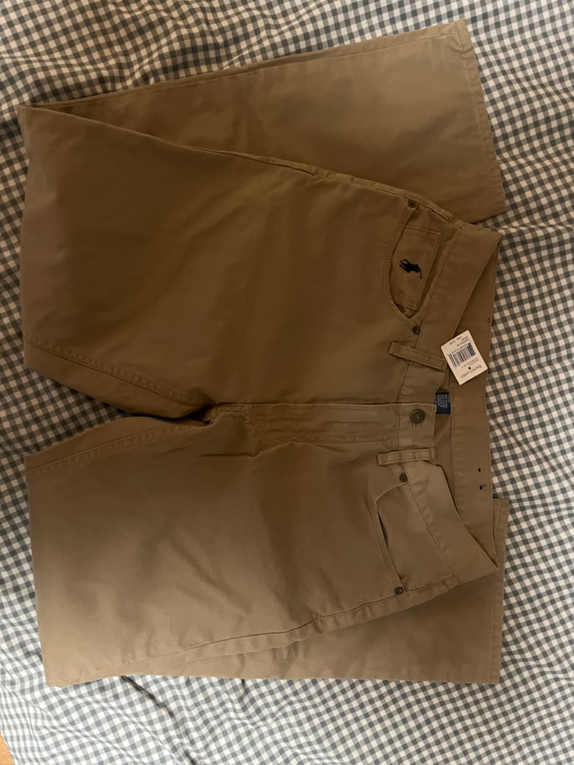 폴로 랄프로렌 카키색 바지 31/30 새제품 상품이미지5