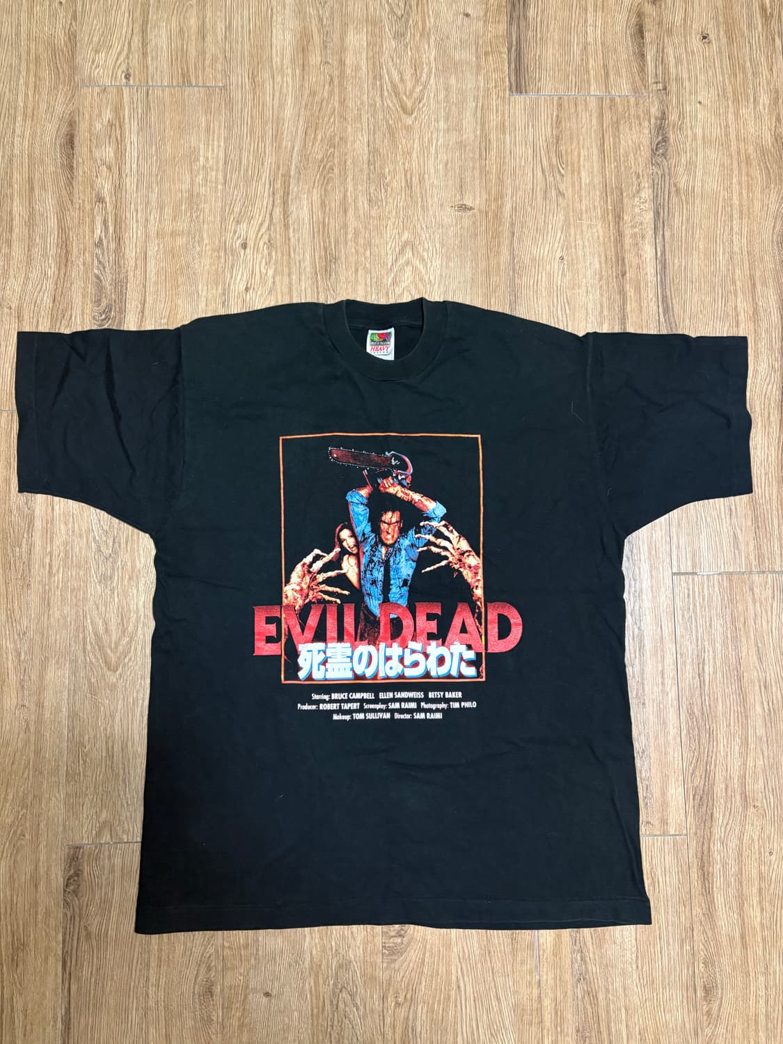 빈티지 이블데드 티셔츠 상품이미지1