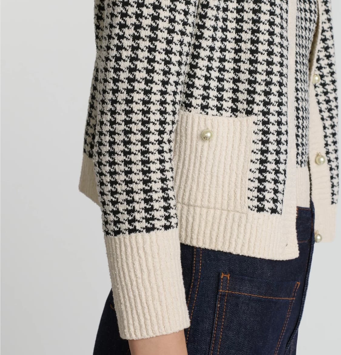 디올 하운즈투스 니트 가디건 세트 상품이미지2