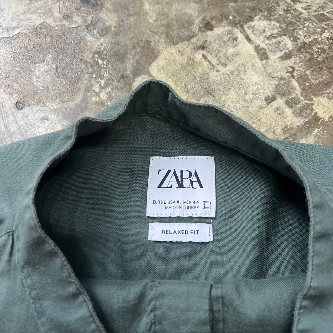 XL) ZARA 자라 차이나 칼라 셔츠 남방 상품이미지3