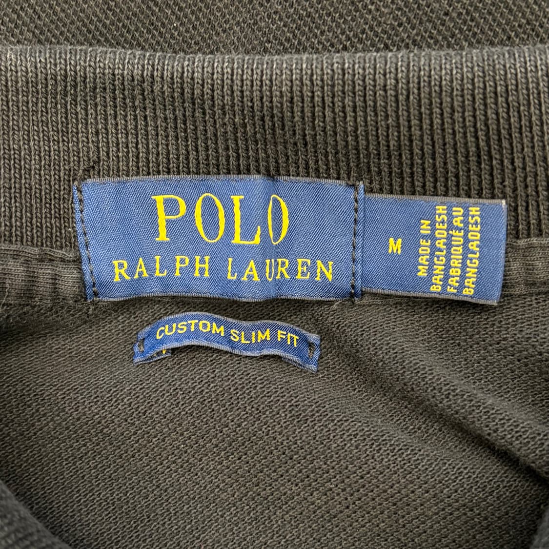 M 폴로랄프로렌 블랙 카라 반팔티  상품이미지4