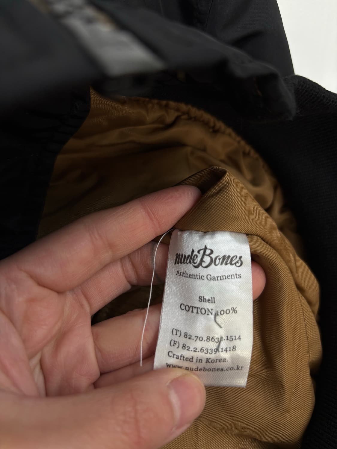 누드본즈 ma-1 항공점퍼 상품이미지7