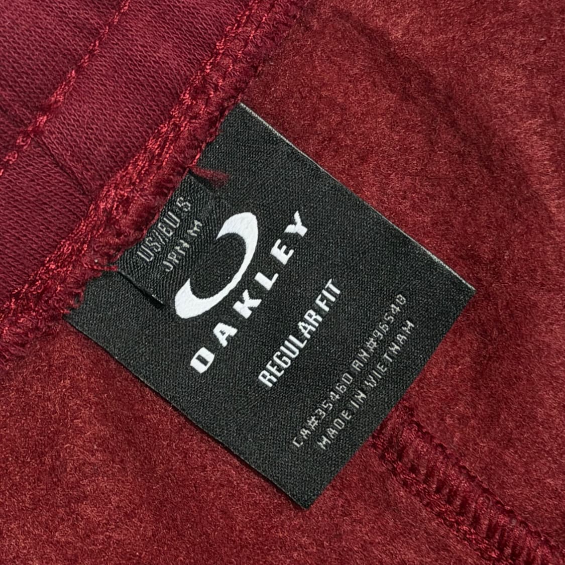 오클리 버건디 러닝 조거 팬츠 상품이미지8