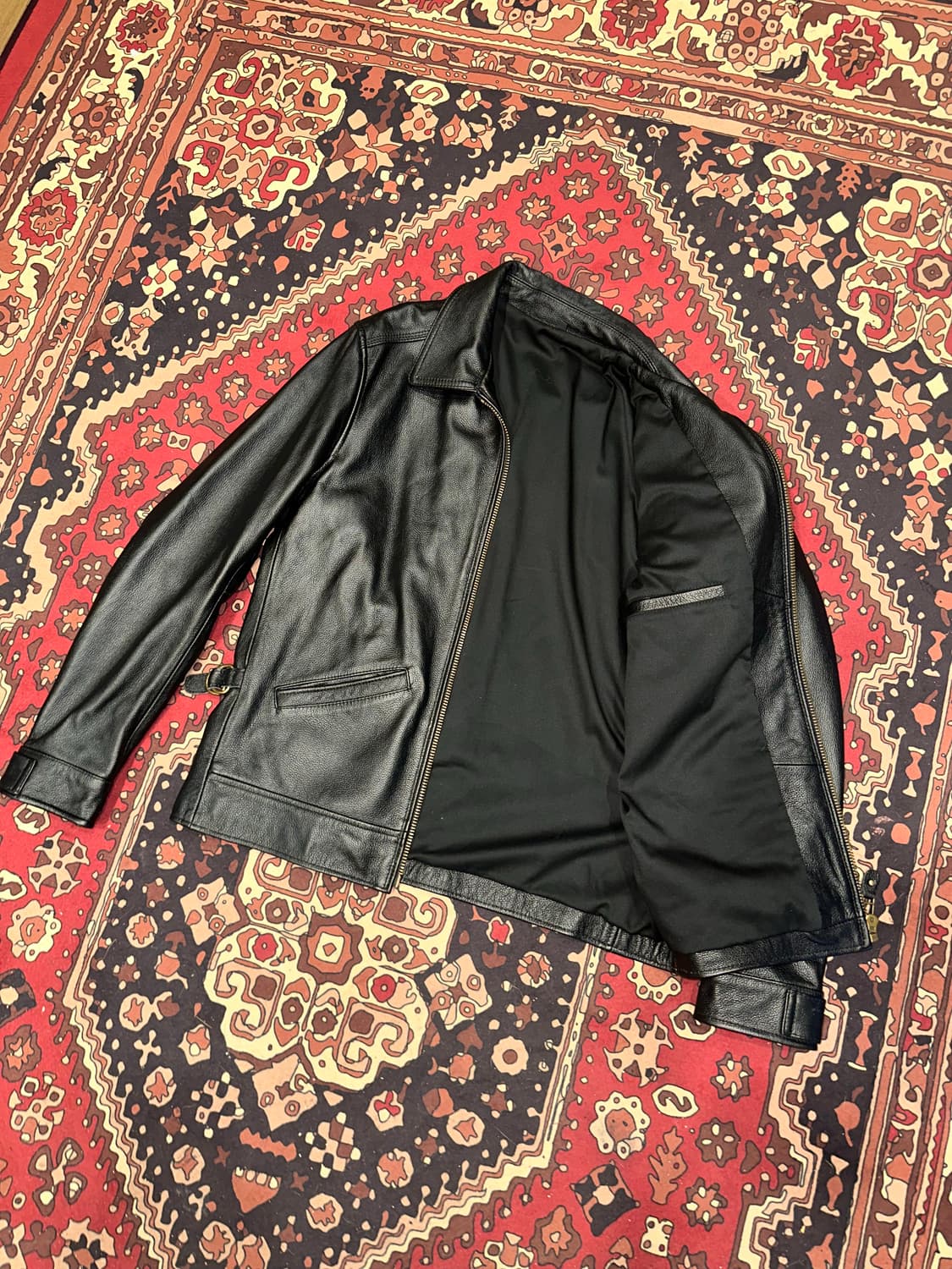 ( M-L ) 바이커자켓 스포츠가죽 가죽자켓 레더자켓 라이더자켓 상품이미지6