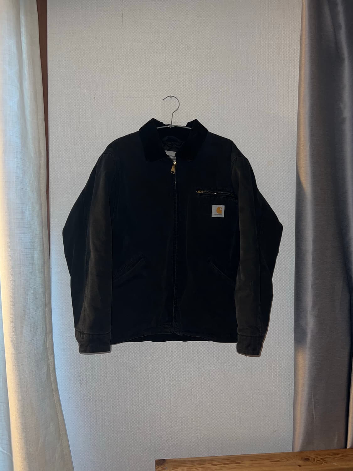 칼하트 디트로이트 자켓 블랙 상품이미지1