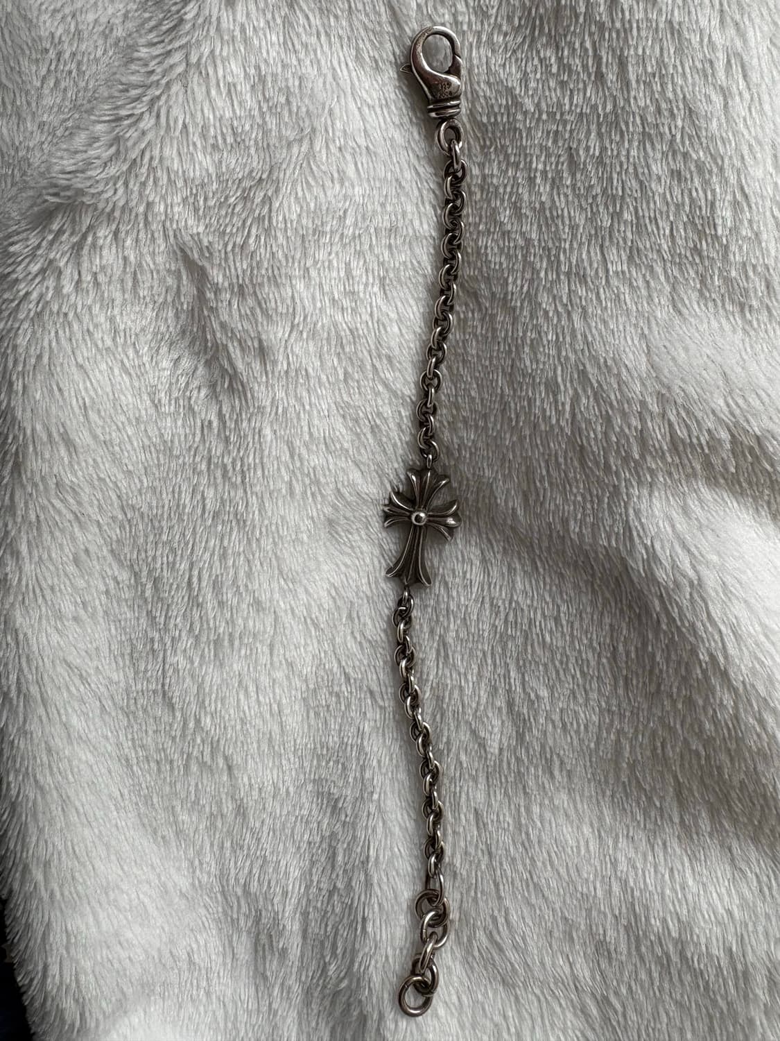 1,크롬하츠 타이니 크로스 ne팔찌 (16센치) ,비즈 4mm 팔찌 상품이미지1