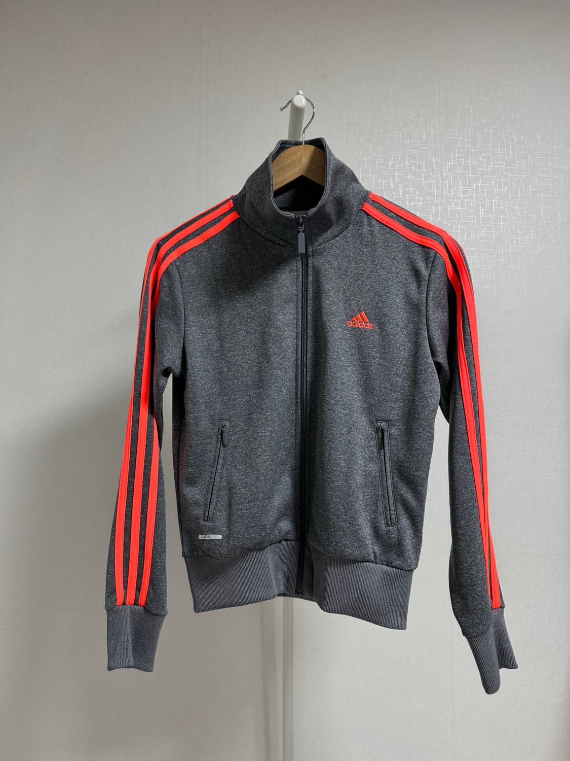 아디다스 삼선 트레이닝 져지 그레이/오렌지 90 상품이미지1