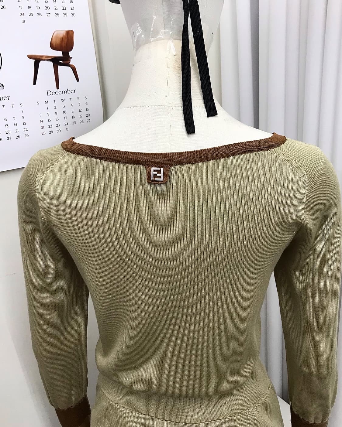 펜디 주카 백로고 은장 가디건 상품이미지10