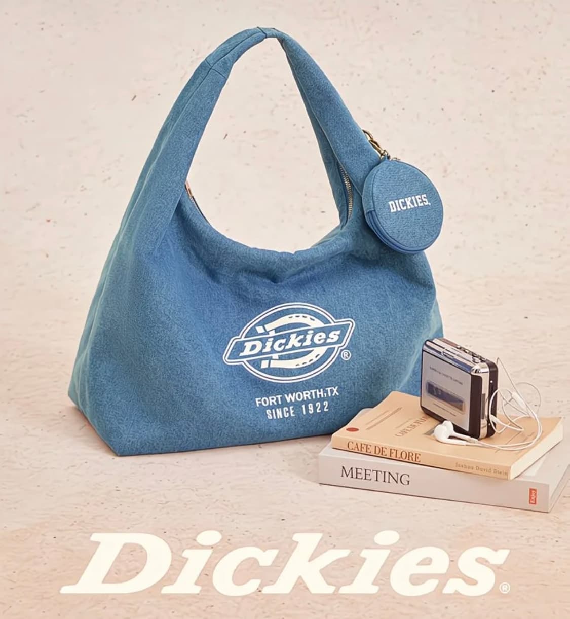 디키즈 데님 토트백 상품이미지1