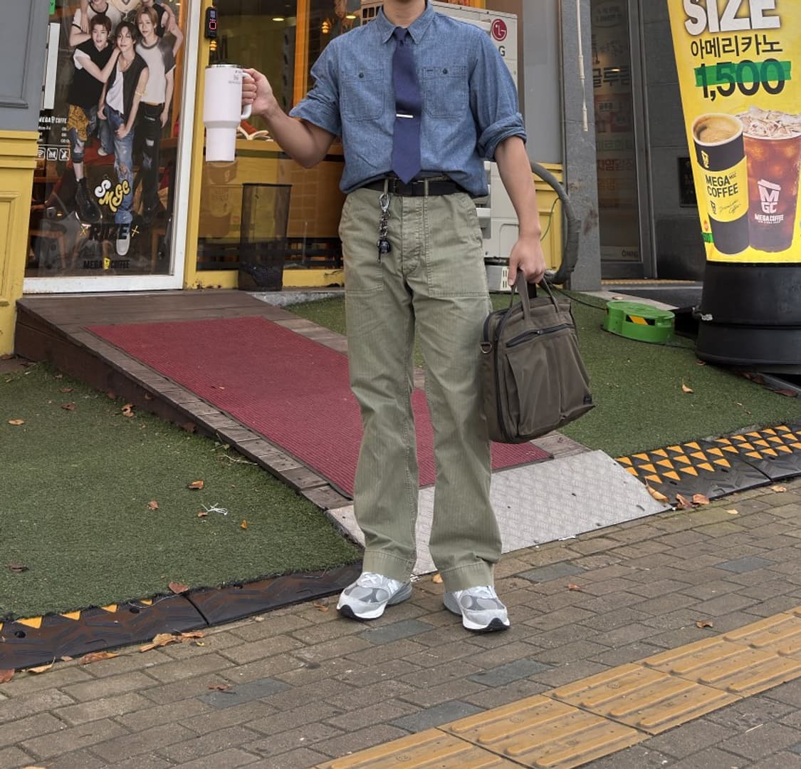 Rrl hbt fatigue 헤링본 퍼티그 33/32 상품이미지1