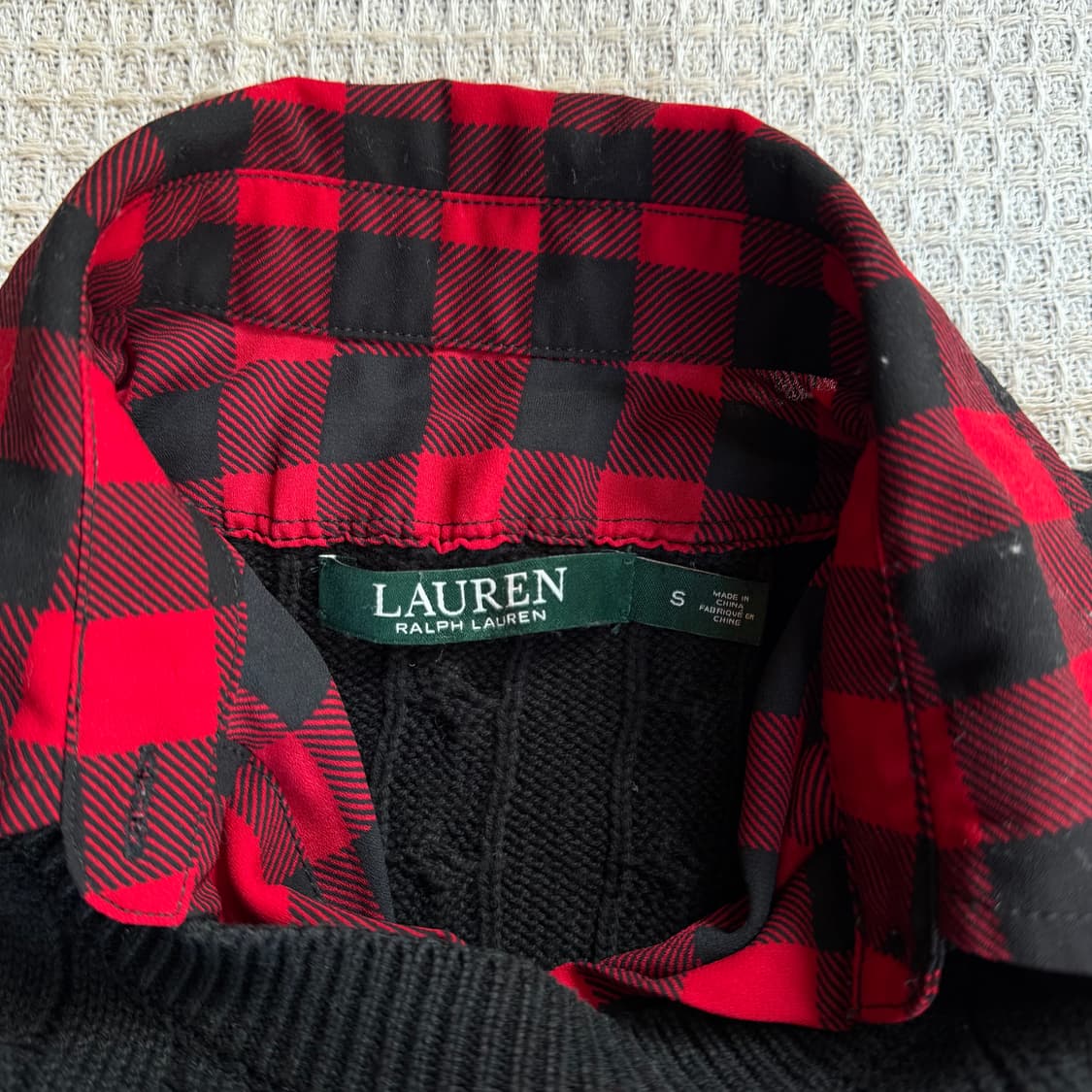 폴로 셔츠 케이블 니트 상품이미지3