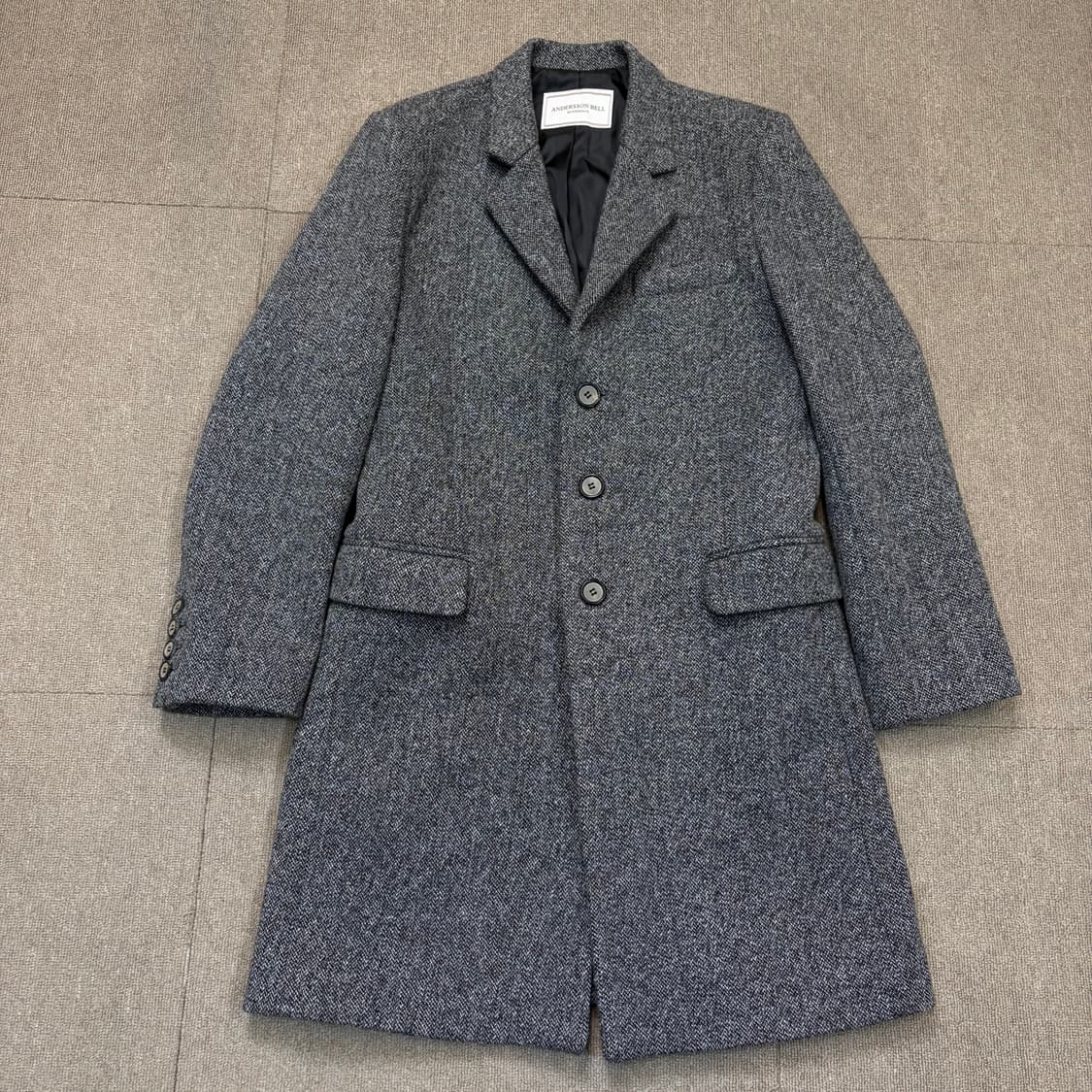 ANDERSSON BELL 앤더슨벨 우먼스 헤링본 베이직코트  상품이미지1