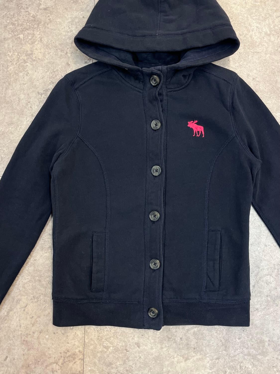 아베크롬비 버튼 후드집업 M #csz2754 상품이미지5